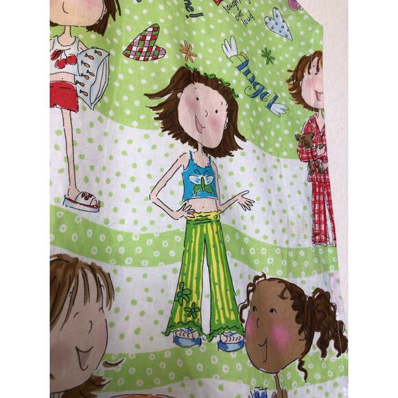 Made Especially for You Girls Apron Friendship Novelty Girls Gift Cotton Green - Picture 6 of 14